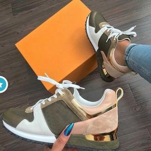 Rolindaily Women Brown Comfy Lace Up Lux Kicks